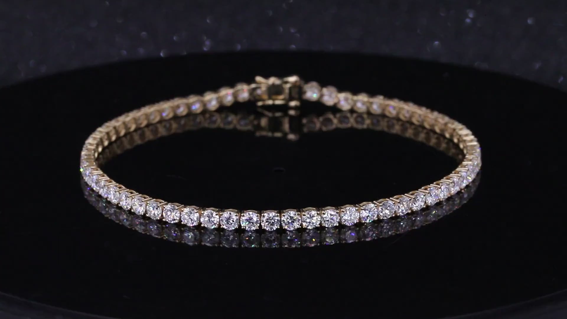 By Charis Round Brilliant Tennis Bracelet